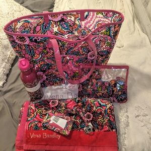 💗LARGE Vera Bradley Beach Set💗